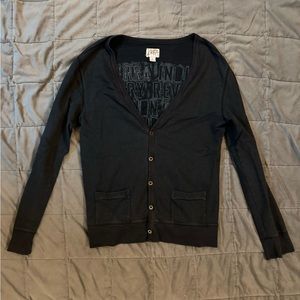 Men’s Cardigan - Kirra Black (M)